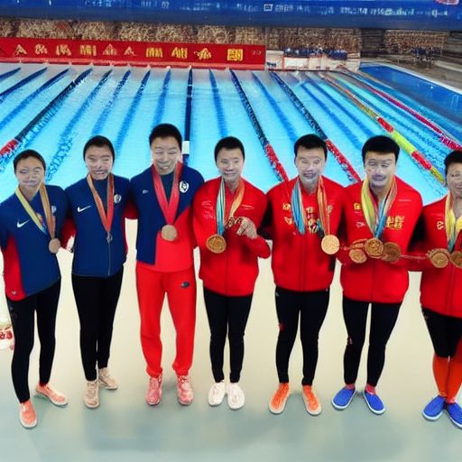 中国花样游泳队包揽亚洲锦标赛金牌